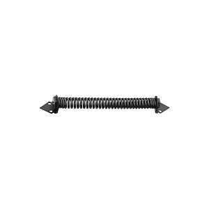 Self-Closing Door & Gate Spring 14 in Black Adjustable Tension