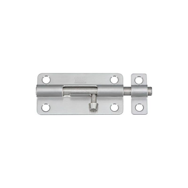 Stainless Steel Barrel Door Bolt 4 in, 0.32 in Diameter