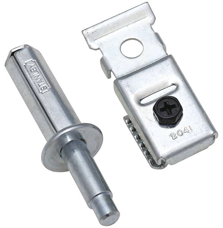 Folding Door Upper Pivot, Zinc-Plated Steel for 7/8 in Track Systems