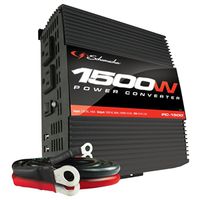 1500W Power Inverter 12V DC to 115V AC w/ Dual Outlets & USB