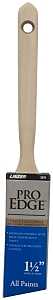 1-1/2 in Angle Sash Paint Brush, Polyester Bristle, Wood Handle
