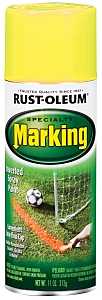 Flat Bright Yellow Marking Spray Paint, 11 oz Aerosol Can