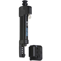 Vertical Pull Magnetic Gate Latch, Black Polymer, 13 in H