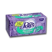 PUFFS PLUS FACIAL TISSUE 124CT