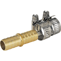MENDER HSE W/CLMP BRS 5/8X5/8
