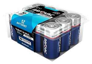 C Alkaline Batteries 1.5V 7245mAh 12 Pack