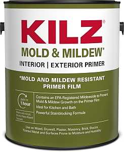 Mold & Mildew Resistant Primer Sealer Stainblocker, White, 1 Gal