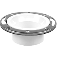 CLOSET FLANGE PVC 3X4