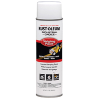 Inverted Striping Spray Paint White 18 oz Flat/Matte