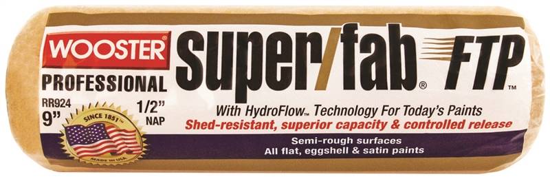 9 in Paint Roller Cover 1/2 in Nap Lager Fabric Shed Resistant