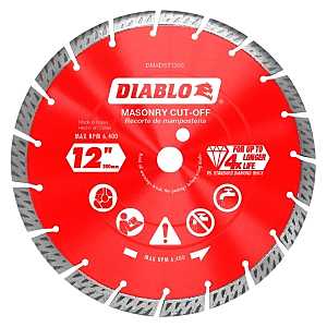 12 in Segmented Turbo Diamond Cut-Off Blade