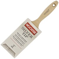 3 in Silver Tip Varnish Brush, CT Polyester Filaments, Varnish Handle