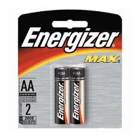 BATTERY MAX AA ALKALINE 2PK