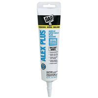 CAULK ACRYLIC W/SILI WHT 5.5OZ