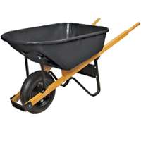 WHEELBARROW STEEL TRAY 6 CU FT