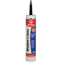 CAULK WND DOOR ACRY BLK 10.1OZ