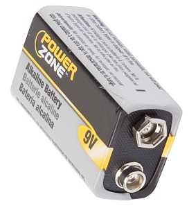 BATTERY ALKALINE CARD/1 9VOLT