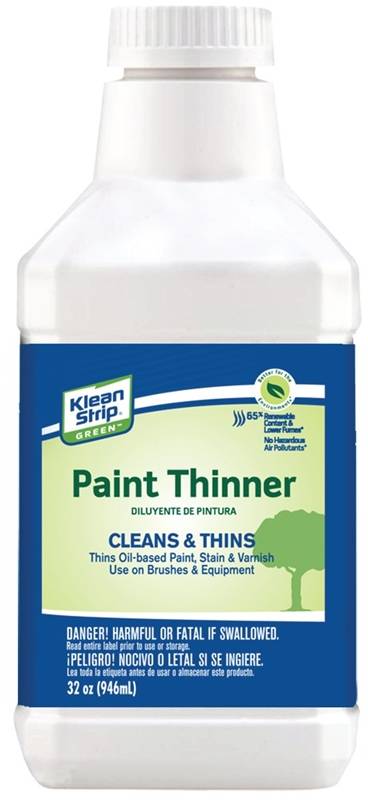 Green Low-VOC Paint Thinner, 1 Qt