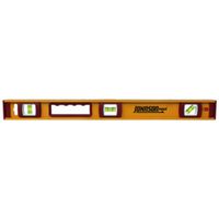 24 in Magnetic Aluminum I-Beam Level with Easy-Read Vials