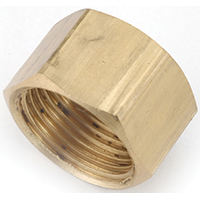 1/4 in Brass Compression Tube Cap (Low Lead)
