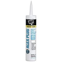 CAULK ACRY W/SILI CLEAR 10.1OZ