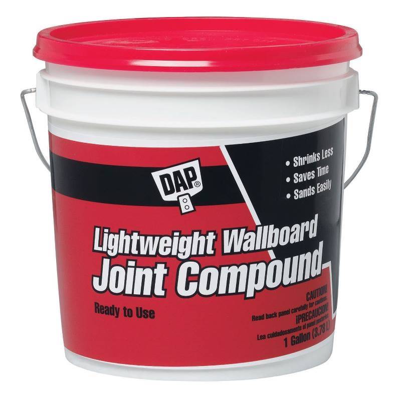 Lightweight Joint Compound Paste Off-White 1 lb Tub