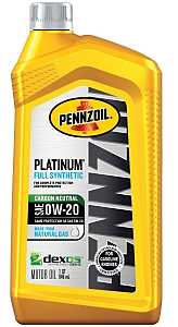 Platinum Full Synthetic Motor Oil 0W-20, 32 oz