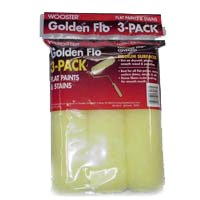 9 in x 3/8 in Nap Polyester Paint Roller Covers, 3-Pack
