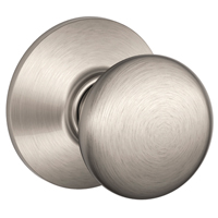 Plymouth Passage Door Knob, Satin Nickel
