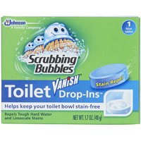 Vanish Drop-Ins Automatic Toilet Bowl Cleaner Tablet, 1.7 oz