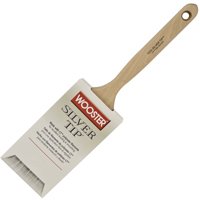 2 in Flat Sash Paint Brush, CT Polyester Filaments, Silver Tip