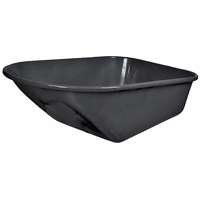 WHEELBARROW TRAY STEEL 6 CU FT