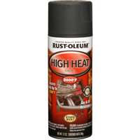 PAINT SPRAY HI HEAT BLACK 12OZ
