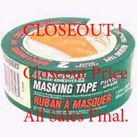 3/4" Painters Masking Tape – Premium Adhesion for Professional and DIY Projects