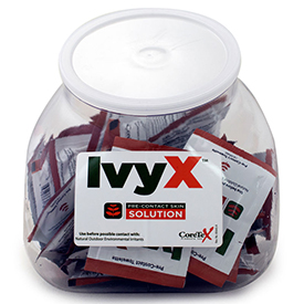 IvyX Pre-Contact Towelettes for Poison Ivy, Oak & Sumac Protection