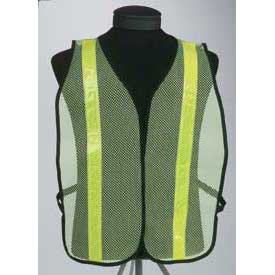 Lime Green High Visibility Safety Vest