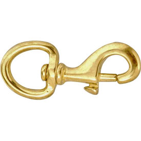 Baron MFG Bronze Swivel Eye Bolt Snap 1-1/4 x 4-3/4