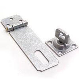 MintCraft 3-1/2" Swivel Staple Hasp Steel Zinc-Plated
