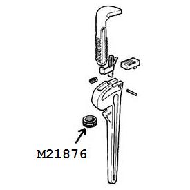 RIDGID 31645 Nut for 12-inch Heavy-Duty and Aluminum Pipe Wrenches