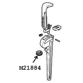 RIDGID 31685 18-inch Pipe Wrench Nut Replacement