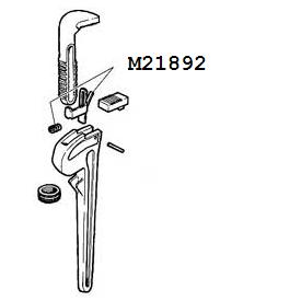 Ridgid 31730 Coil and Flat Spring Assembly for 36" Pipe Wrench