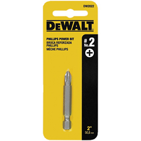 DEWALT POWERBIT #2 Phillips Power Bit, 2" Length