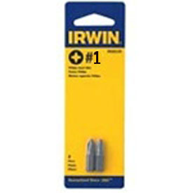 IRWIN Industrial #1 Phillips Insert Bit, 1 in, S2 Steel