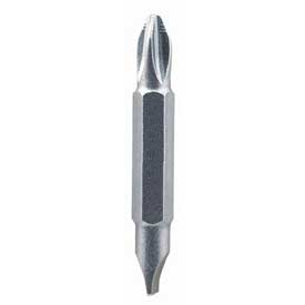 IRWIN INDUSTRIAL #2 x #8 Double-End Screwdriver Bit 2-Pack