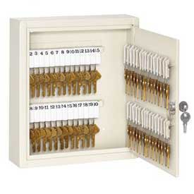 80 Capacity Metal Key Cabinet with Lock