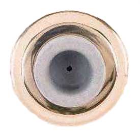 Deltana Wall Stop 2-3/8" Polished Brass