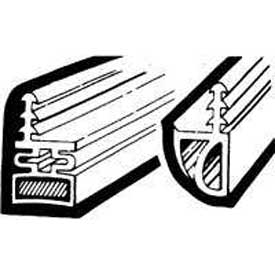 Frost King MDS17HA Magnetic Door Seal Replacement for Kerfed Steel Doors, White, 17 ft