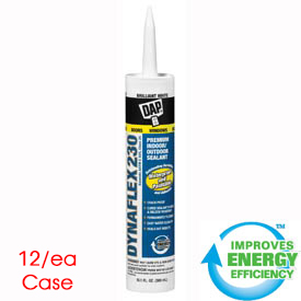 DAP DYNAFLEX 230 Premium Elastomeric Latex Sealant, Brown, 10 oz.