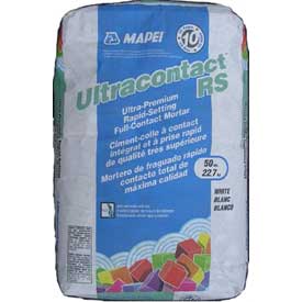 50LB. RAPID SET MORTAR WHITE