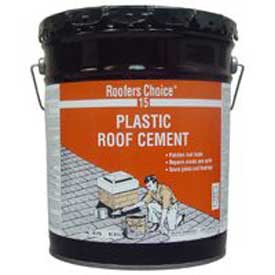 5-Gallon Plastic Roof Cement - All-Purpose Roofing Patch & Sealant